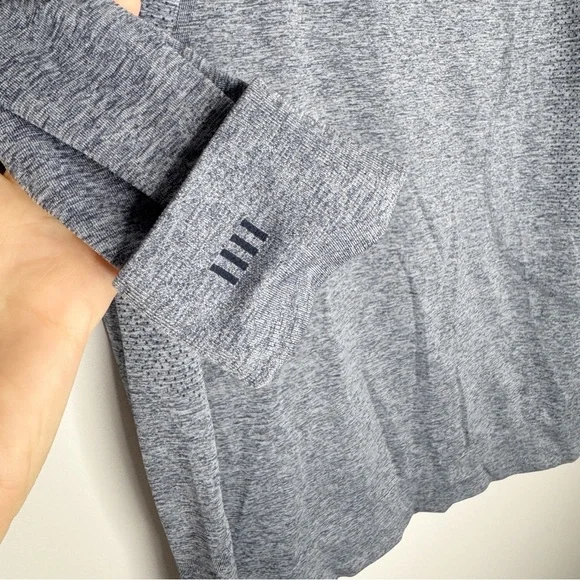 Lululemon Swiftly Relaxed Long Sleeve Shirt True Navy/Blue Linen 10 - Picture 5 of 7